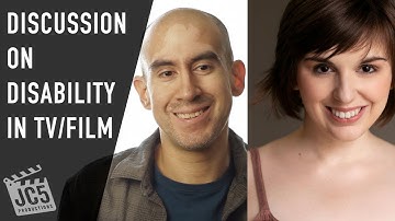 Visually impaired filmmaker and actress discuss disability in the media.