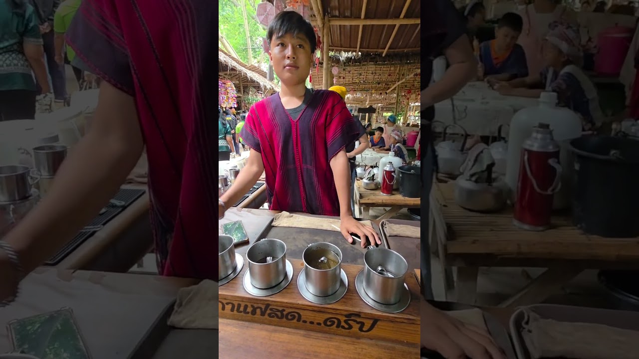 แบบนี้เก๋ดีไม่ต้องต่อไฟ กาแฟดิบโบราณ #ชงกาแฟ #กาแฟโบราณ #streetfood #สร้างอาชีพ #thaifood #food