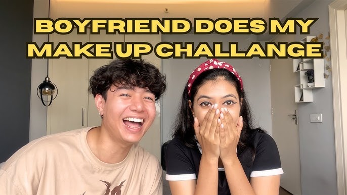 Sonia's Boyfriend Does Her Makeup!