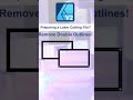 Affinity Designer - Remove double outlines - laser cutting #affinitydesigner #lasercutting #affinity