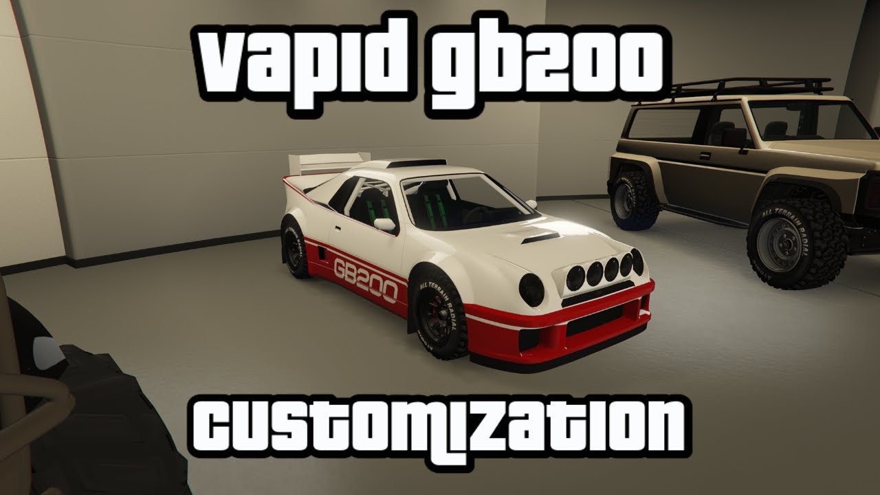 GTA Online - Vapid GB200 Customization (Rally Series) - YouTube