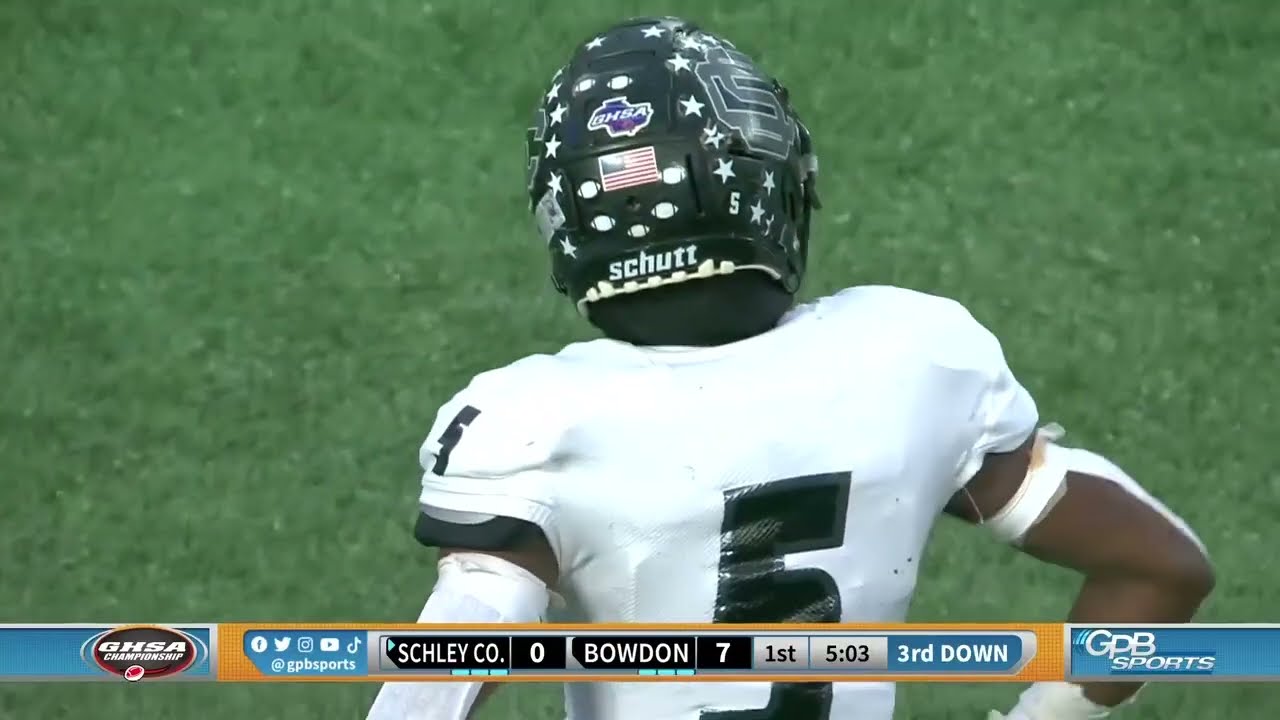 2022 1A Division 2 State Championship: Schley County vs. Bowdon