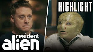 Harry Can't Get Along With His New Alien Friends | Resident Alien (S4 E5) | SYFY