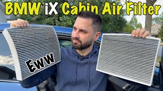 BMW iX Cabin Air Filter DIY (Microfilter)