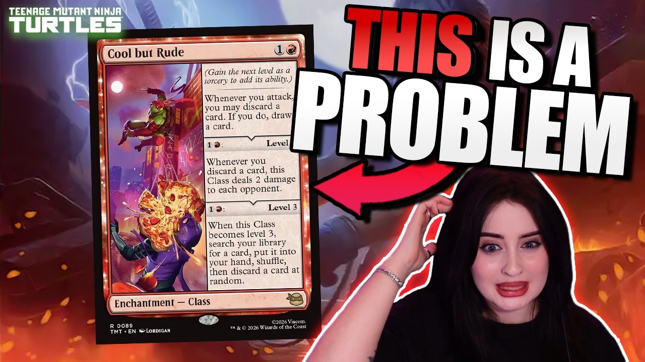 This Card is Going to BREAK all Discard decks...🤦‍♀️ | TMNT Standard MTG Arena