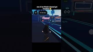 one of my friends channel got monetize 🥺 #roblox #shorts #popular #viral #famous