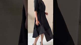 Ruffle Layer Hem Dress MT2507702