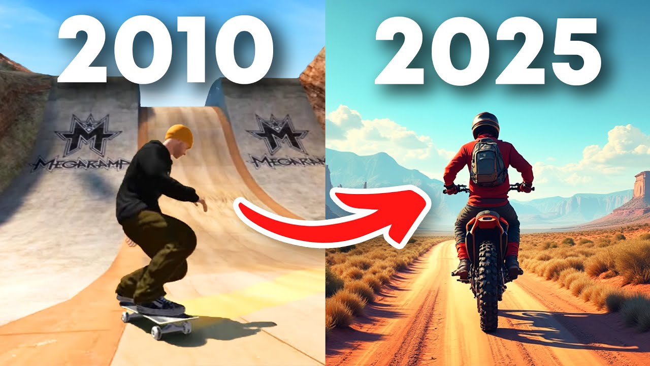 The EVOLUTION of OPEN WORLD in Extreme Sports Videogames Over The Years