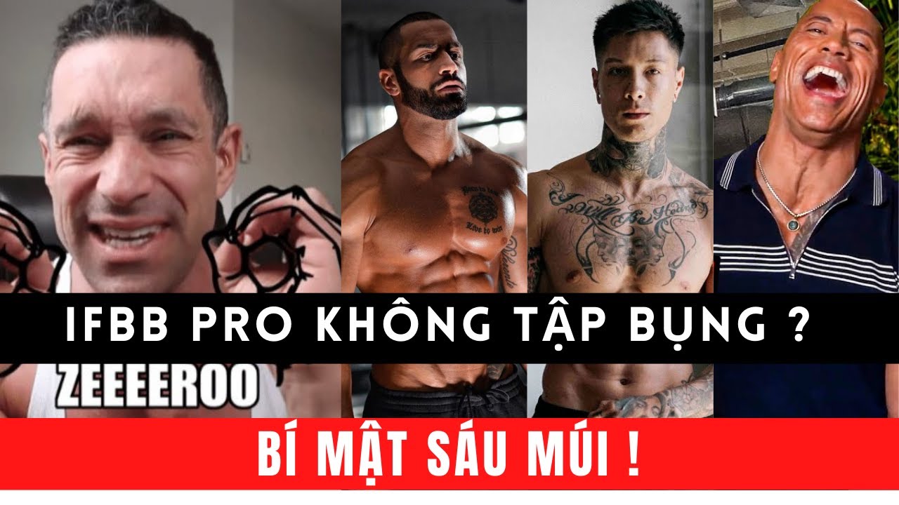 Tại sao các IFBB Pro không tập bụng ? Bí mật bạn chưa biết !