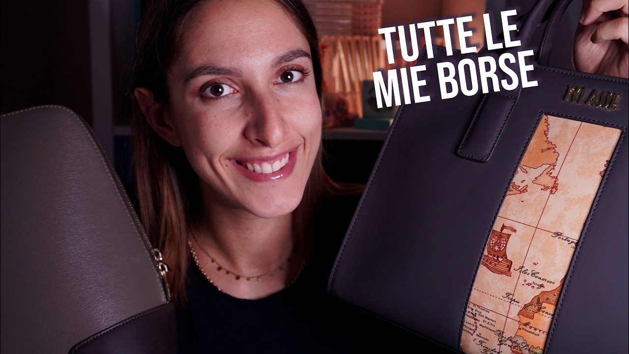 LA MIA COLLEZIONE DI BORSE 👜🩷 ASMR ita