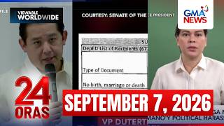 24 Oras Express: SEPTEMBER 07, 2026 [HD]