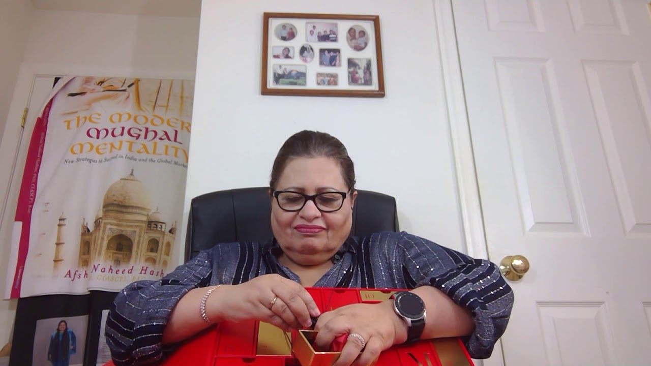 Review of Armani 2020 Advent Calendar - review and unboxing!-By Dr Afshan Hashmi