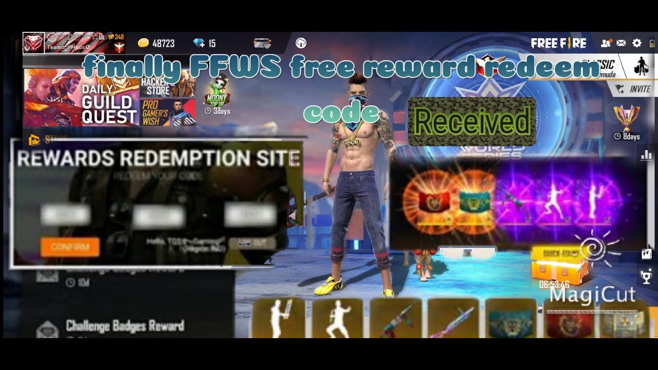 FREE FIRE //REDEEM CODE TODAY || FREE FIRE REDEEM CODE || ff ...? - YouTube