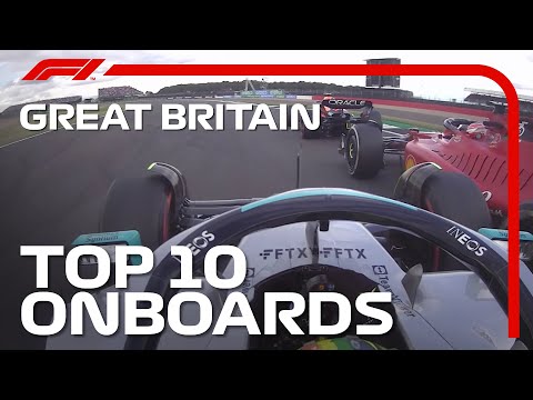 Dramatic Racing, Great Overtakes And The Top 10 Onboards | British Grand Prix | Emirates