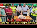 ✨ Celebration of 0.5 Million Safe Man Hours | Safety Motivational Program | Adroit Safety Culture