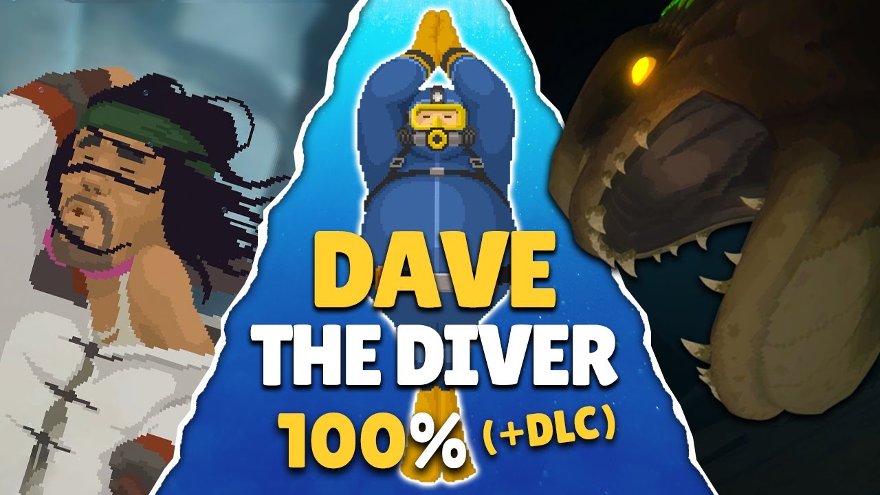 I Played 100 of Dave the Diver + Dredge DLC