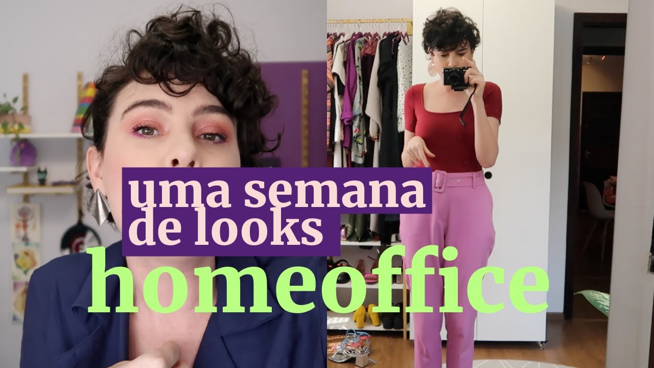 MEUS LOOKS DE HOMEOFFICE DURANTE UMA SEMANA