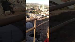Hiking A mountain downtown Tempe Arizona