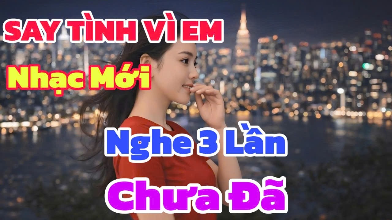 Say Tình Vì Em Bolero Mới Nhất 🎵 Châu Gia Minh Music