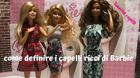 Come lavare i capelli delle Barbie?