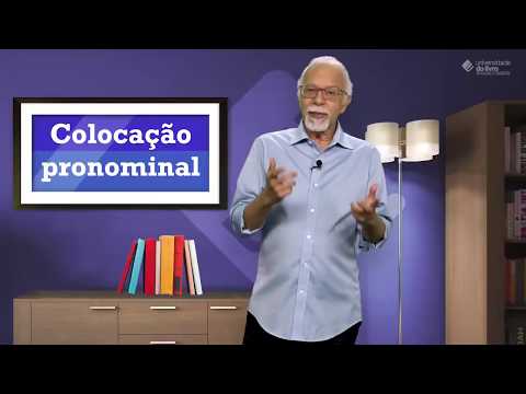 Apresentação do curso Colocação pronominal (EaD)