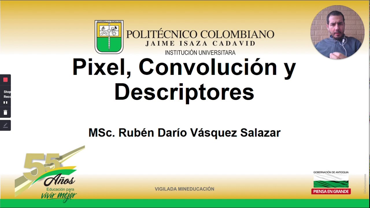 Pixeles, convoluciones y descriptores