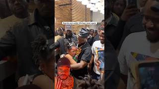 This little girl crying after davido hug her she so emotional