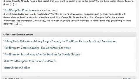 Wordpress 101 - 2015 - part 2