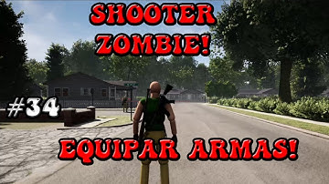 UE|#34 Shooter Zombie Equipar Des equipar Armas!