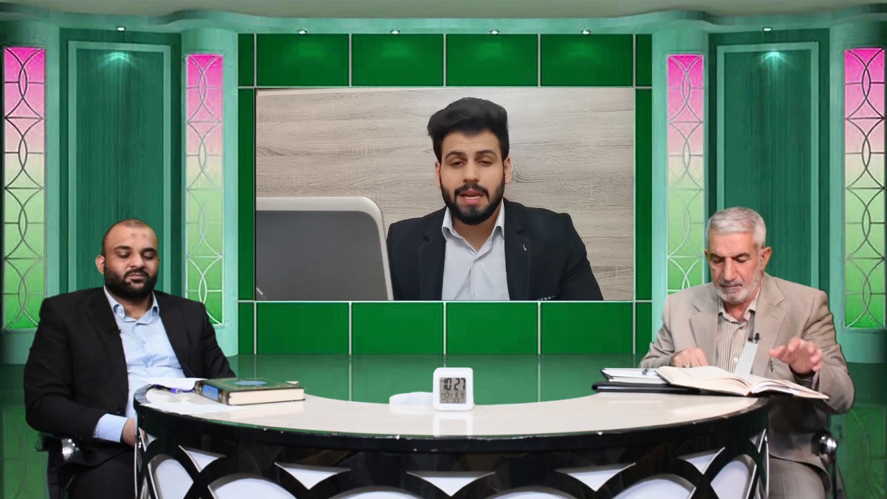 مشاركة القارئ محمد تقي ضياء في مسابقة قناة المعرفة القرآنية الوطنية للتلاوة