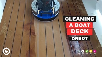 Cleaning a Boat Deck | Orbot SprayBorg