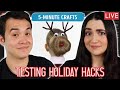 Testing Clickbait Christmas Hacks from the Internet