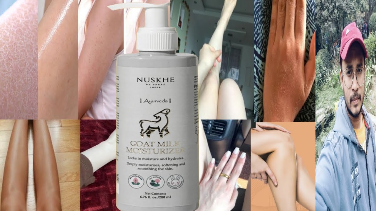 Nuskhe By Paras Goat Milk Moisturizer | Honest Review - YouTube