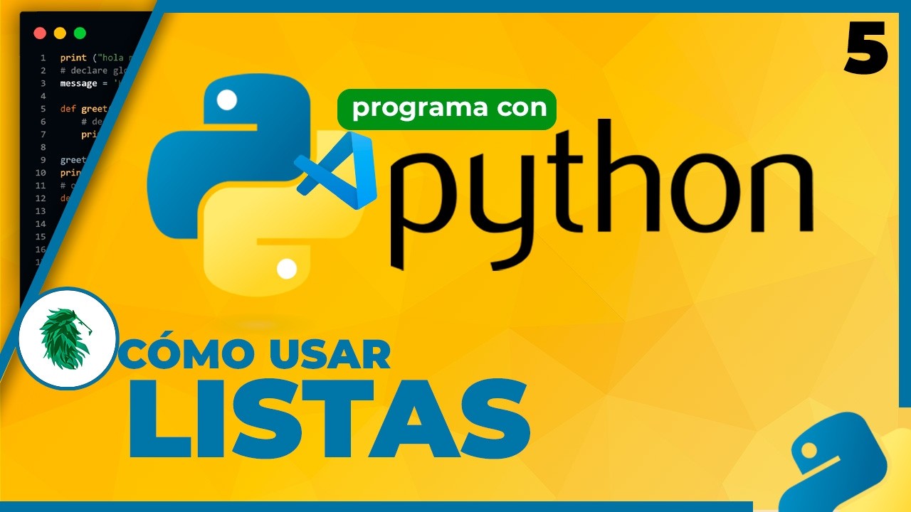 Listas en Python | Aprende a organizar datos con esta estructura ...