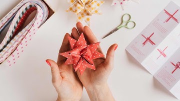 Froebel 3D Paper Stars Tutorial