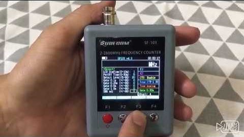 SURECOM SF-103 Portable Frequency Counter 2MHz - 2.8GHz
