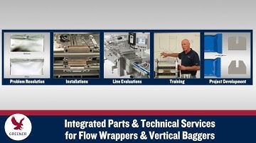 Integrated Parts and Technical Services for Flow Wrappers and Vertical Baggers