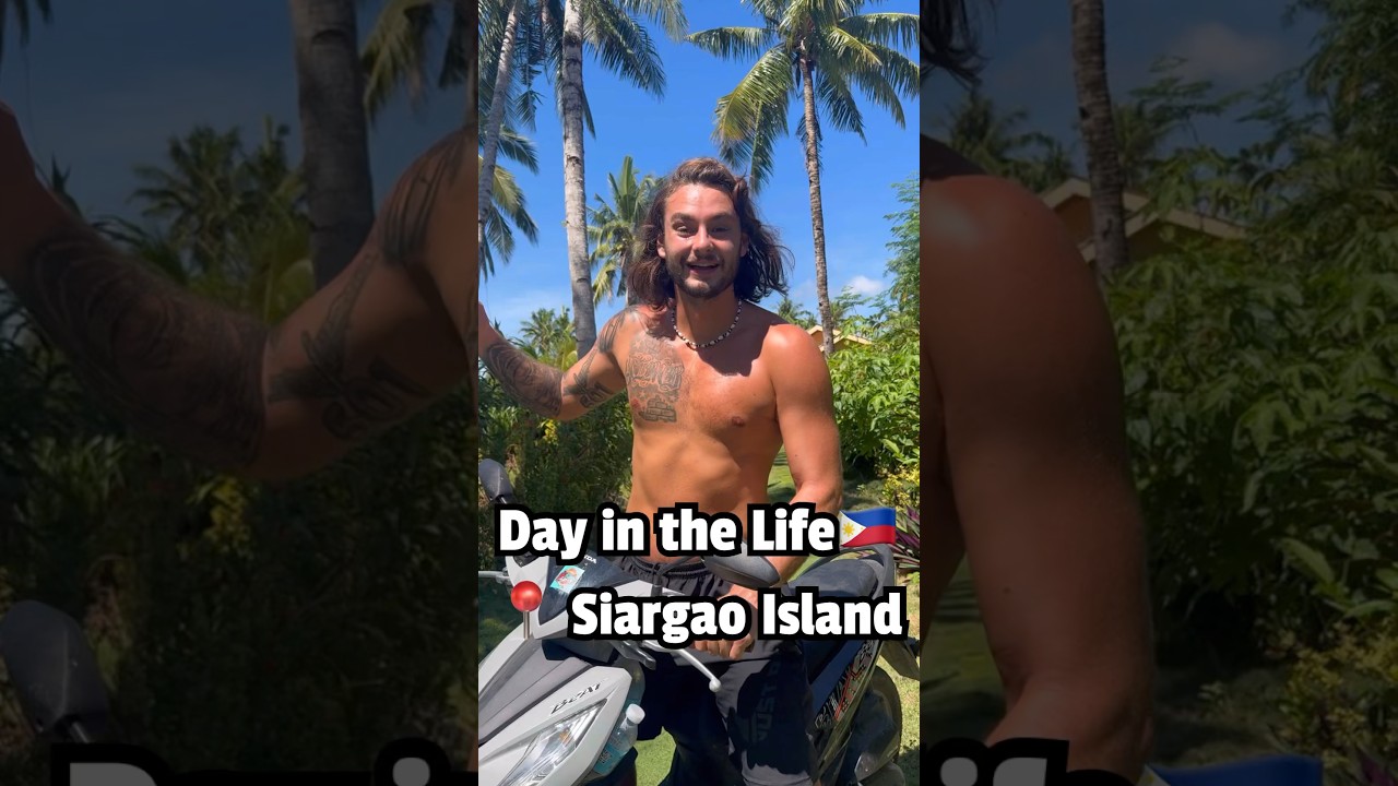 Day in the Life on Siargao Island Philippines 🇵🇭
