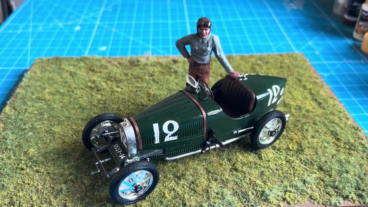 Final reveal: Bugatti Type 35b Winner of the 1929 Monaco GP Driver