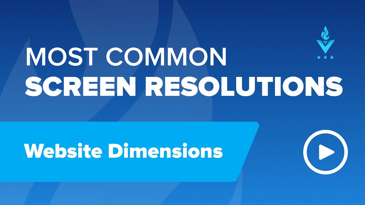 Most Common Screen Resolutions in Web Design DesignRush Trends YouTube