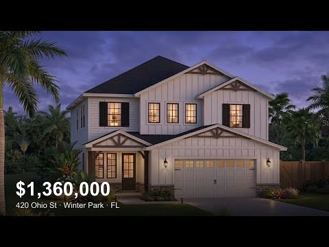 420 Ohio St, Winter Park, FL home video tour