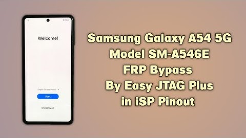 Samsung A54 5G FRP Bypass Test Point Not Working A546E FRP Bypass By EasyJTAG Plus iSP Pinout