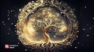 528Hz | TREE of LIFE | Whole Body Cell Regeneration   Heal Golden Chakra