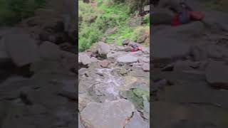 natural swimming pool #himachal #snow #nature #manali #mountains #travel #youtubeshorts #ytshorts