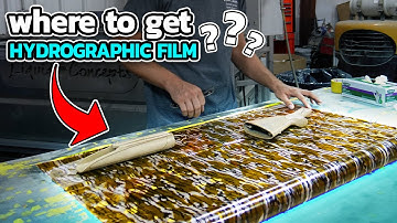 Where to get HYDROGRAPHIC FILM? | Liquid Concepts | Weekly Tips and Tricks