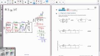 Expanded Notation/Place Value Sections 4 digit Quotients
