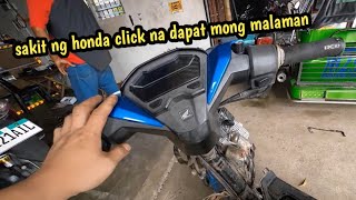 ISA ITO SA PROBLEMA NG HONDA CLICK PAG HINDI MO ALAM HINDI TALAGA AANDAR...