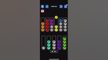 Ball Sort Puzzle - Color Game Level 323 Solution