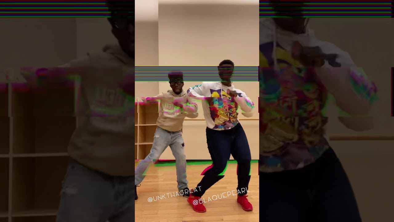 Doing “Tha Unk” 2 Step with Unk Tha Great & Choreographer Blaque Pearl