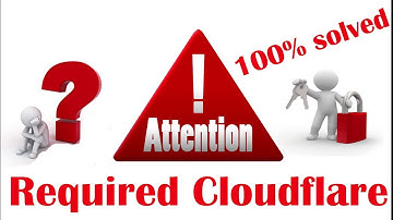 Attention Required Cloudflare One More Step Fix 100% Solved without Project Honey Pot